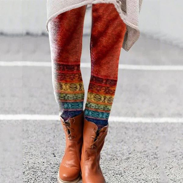 40# vintage women leggings leisure fashion print pants plus size casual high waist sport retro female gym women's, Black
40# vintage women leggings leisure fashion print pants plus size casual high waist sport retro female gym women's, Black