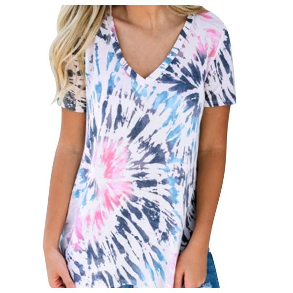 women's t-shirt women gradient print casual short sleeve v-neck camisetas mujer verano street style oversize tee shirts femme #t1g, White
women's t-shirt women gradient print casual short sleeve v-neck camisetas mujer verano street style oversize tee shirts femme #t1g, White