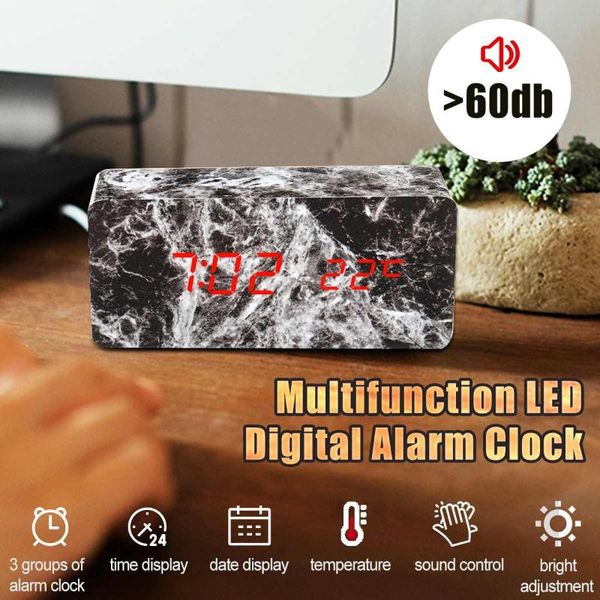 marble pattern alarm clock voice control deskclocks usb / battery powered digital table decor other & accessories
marble pattern alarm clock voice control deskclocks usb / battery powered digital table decor other & accessories