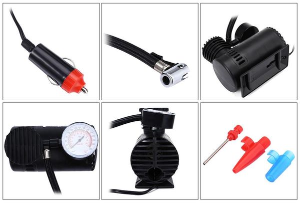 2016 12v 300psi electric motorcycle inflatable pump portable mini air compressor tire inflator for bicycle tire balls airbeds
2016 12v 300psi electric motorcycle inflatable pump portable mini air compressor tire inflator for bicycle tire balls airbeds