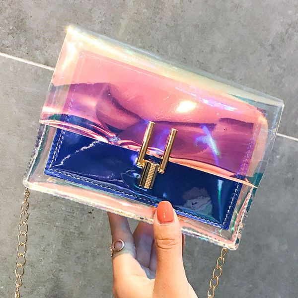 laser small square bag trend women's summer one shoulder msenger ins super fire chain
laser small square bag trend women's summer one shoulder msenger ins super fire chain