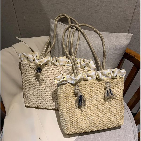 women handbag summer beach bag rattan woven handmade knitted straw large capacity totes leather shoulder bohemia bags
women handbag summer beach bag rattan woven handmade knitted straw large capacity totes leather shoulder bohemia bags