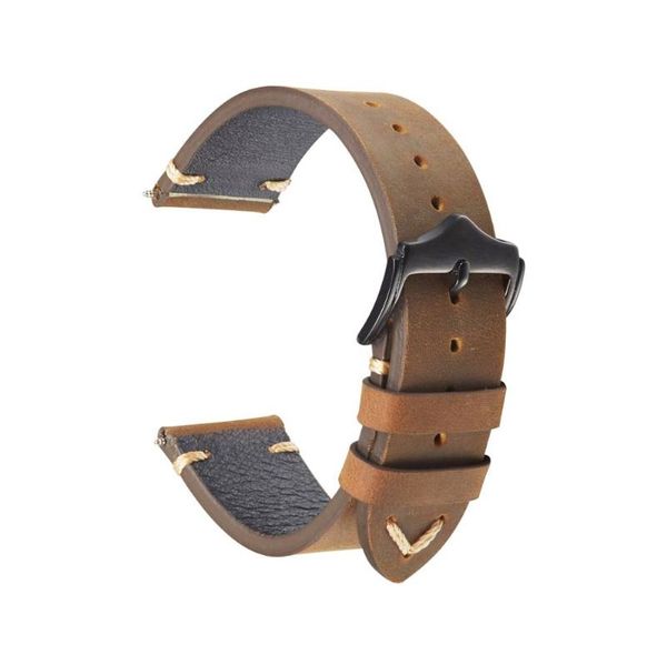 watch bands oil wax leather 22mm genuine straps army green vintage brown strap for paiki, Black;brown
watch bands oil wax leather 22mm genuine straps army green vintage brown strap for paiki, Black;brown