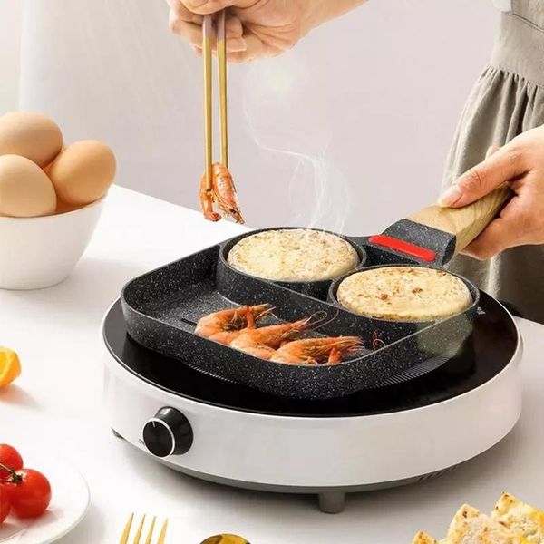 pans 2 hole frying pan thickened omelet non-stick egg pancake maker wooden handle pot ham cookware kitchen tools
pans 2 hole frying pan thickened omelet non-stick egg pancake maker wooden handle pot ham cookware kitchen tools