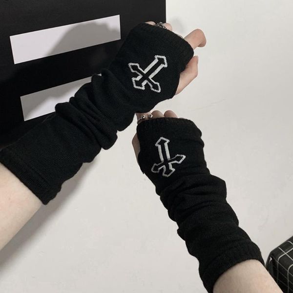 five fingers gloves stretchy hand arm warmers fingerless cross knitted half finger driving cosplay party warm soft, Blue;gray
five fingers gloves stretchy hand arm warmers fingerless cross knitted half finger driving cosplay party warm soft, Blue;gray