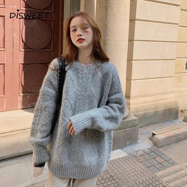 solid knitted sweater woman korean long sleeve loose o-neck women's simplicity slim warm pullover women 2021 sweaters, White;black
solid knitted sweater woman korean long sleeve loose o-neck women's simplicity slim warm pullover women 2021 sweaters, White;black