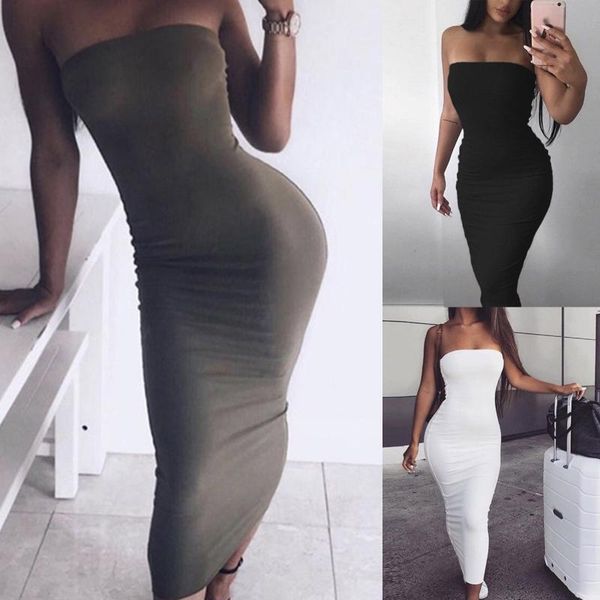 casual dresses tube dress robe femme solid color sleeveless korean fashion y2k backpack hip midi vestidos de mujer, Black;gray
casual dresses tube dress robe femme solid color sleeveless korean fashion y2k backpack hip midi vestidos de mujer, Black;gray