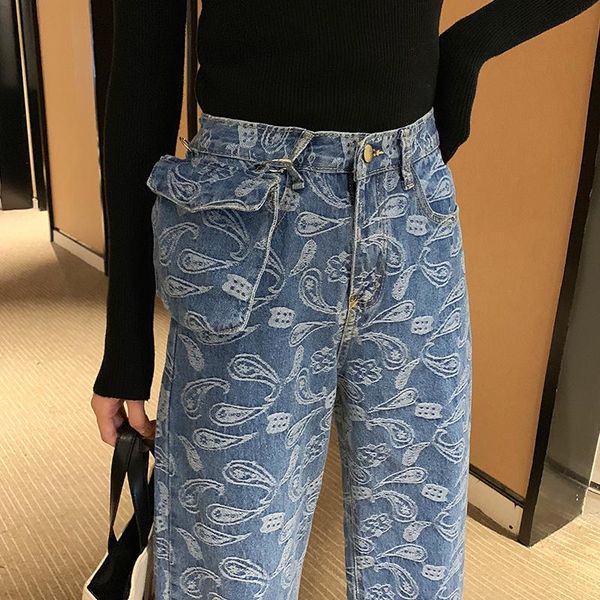 harajuku jeans women high waist with bag straig wide leg pants grunge clothing streetwear street autumn women's, Blue
harajuku jeans women high waist with bag straig wide leg pants grunge clothing streetwear street autumn women's, Blue