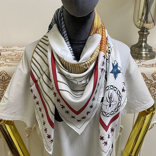 new style women's square scarf scarves good quality 100% twill silk material white color pint letters pattern size 110cm - 110cm, Blue;gray
new style women's square scarf scarves good quality 100% twill silk material white color pint letters pattern size 110cm - 110cm, Blue;gray