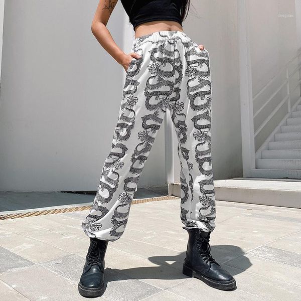 trousers women ptint high waist cotton streetwear hip- straight long pants 2021 arrival autumn winter clothes women's & capris, Black;white
trousers women ptint high waist cotton streetwear hip- straight long pants 2021 arrival autumn winter clothes women's & capris, Black;white