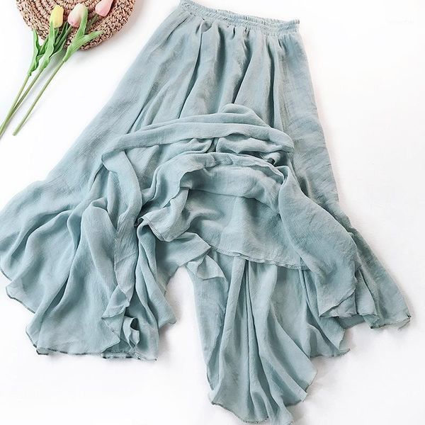 cotton linen maxi skirt women spring summer elastic waist vintage solid pleated irregular long skirts mori girl boho beach, Black
cotton linen maxi skirt women spring summer elastic waist vintage solid pleated irregular long skirts mori girl boho beach, Black