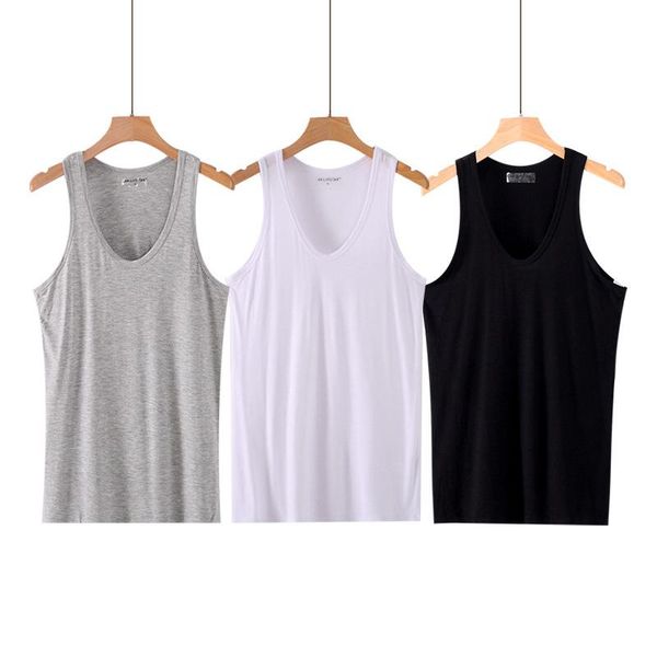 plus size summer men modal underwear mens undershirt v-neck sleeveless t-shirt male fitness workout breathable vest singlets undershirts, Black;brown
plus size summer men modal underwear mens undershirt v-neck sleeveless t-shirt male fitness workout breathable vest singlets undershirts, Black;brown