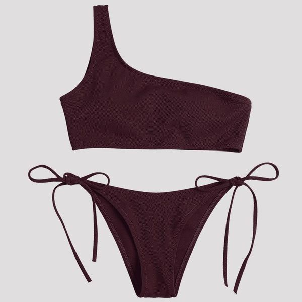 women's swimwear swimsuit 2021 bikini high waist one shoulder designer bathing suit push up swimming for women bikinis, White;black
women's swimwear swimsuit 2021 bikini high waist one shoulder designer bathing suit push up swimming for women bikinis, White;black