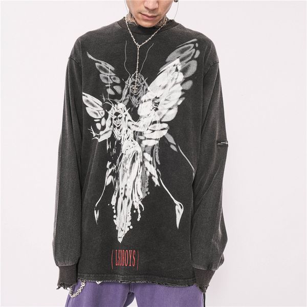 2021 graphic tees damaged vintage hip hop long sleeve t shirt oversized t shirt streetwear harajuku summer tees gothic, White
2021 graphic tees damaged vintage hip hop long sleeve t shirt oversized t shirt streetwear harajuku summer tees gothic, White