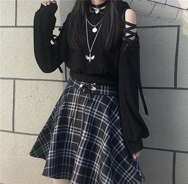 black bandage off shoulder long sleeve hoodies korean loose casual crop women's clothing harajuku hipster sweatshirt & sweatshirts
black bandage off shoulder long sleeve hoodies korean loose casual crop women's clothing harajuku hipster sweatshirt & sweatshirts