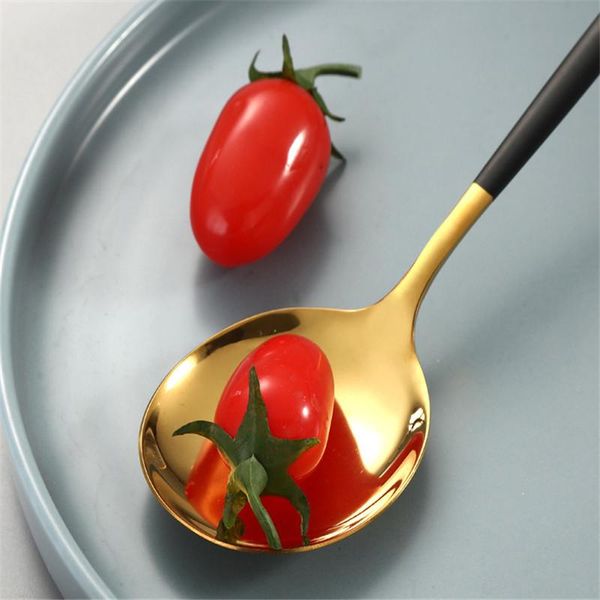 4pcs/set stainless steel dinner black gold dinnerware set knife fork coffee spoon cutlery kitchen tableware silverware sets
4pcs/set stainless steel dinner black gold dinnerware set knife fork coffee spoon cutlery kitchen tableware silverware sets