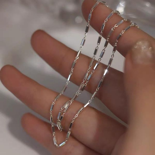 chokers simple chain necklace for women 2021 silver-color temperament fashion jewelry wholesale, Golden;silver
chokers simple chain necklace for women 2021 silver-color temperament fashion jewelry wholesale, Golden;silver