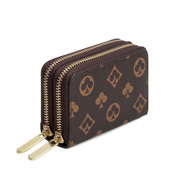 card bag small zipper contracted purse classical brown floral brand deisgner fahions new key bag women's purse short wallet mmm, Brown;gray
card bag small zipper contracted purse classical brown floral brand deisgner fahions new key bag women's purse short wallet mmm, Brown;gray