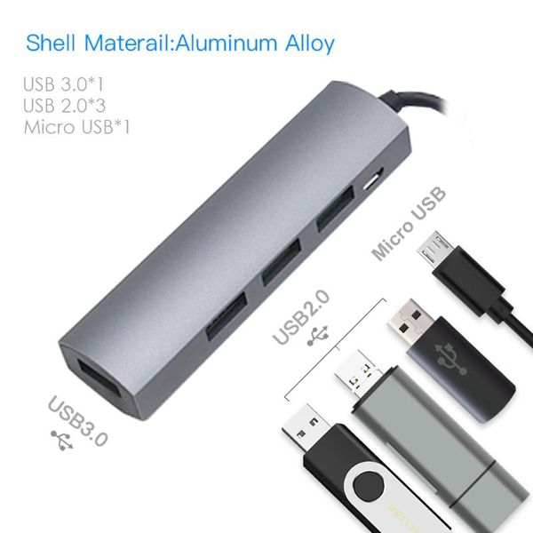 hubs 4 in 1 usb hub splitter 3.1 type-c converter for pc computer phone multi-usb 3.0 3 2.0 c adapter
hubs 4 in 1 usb hub splitter 3.1 type-c converter for pc computer phone multi-usb 3.0 3 2.0 c adapter