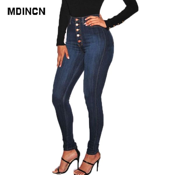 women's jeans mdincn plus size women solid color denim fabric ladies trousers high waist stretch slim fit pants, Blue
women's jeans mdincn plus size women solid color denim fabric ladies trousers high waist stretch slim fit pants, Blue