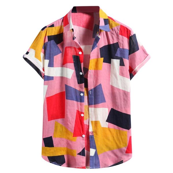 men's casual shirts fashion mens printed hawaiian loose short sleeve buttons shirt beach causal retro men holiday clothes, White;black
men's casual shirts fashion mens printed hawaiian loose short sleeve buttons shirt beach causal retro men holiday clothes, White;black