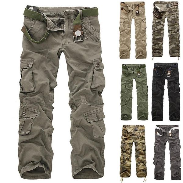 men's pants cargo multi pocket military trousers 2021 outdoor work mens army straight casual long, Black
men's pants cargo multi pocket military trousers 2021 outdoor work mens army straight casual long, Black