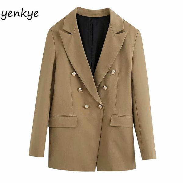 vintage solid button decoration women blazer long sleeve notched collar double breasted slim elegant office blazers plus size women's s, White;black
vintage solid button decoration women blazer long sleeve notched collar double breasted slim elegant office blazers plus size women's s, White;black