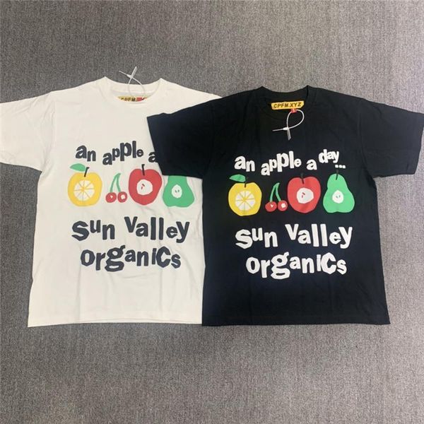 fruit pattern foaming printing cpfm,xyz tee men women 1:1 streetwear cpfm xyz t-shirts men's, White;black
fruit pattern foaming printing cpfm,xyz tee men women 1:1 streetwear cpfm xyz t-shirts men's, White;black