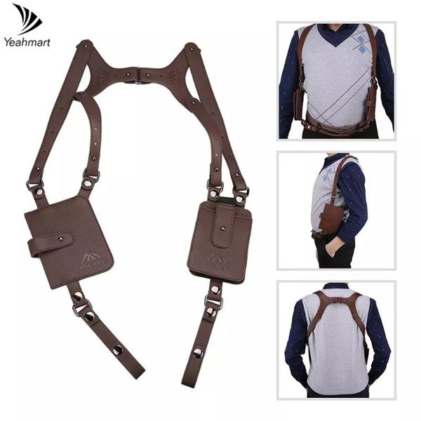 storage bags portable leather/nylon underarm wallet anti-theft hidden holster for phone men secret agent double shoulder bag case
storage bags portable leather/nylon underarm wallet anti-theft hidden holster for phone men secret agent double shoulder bag case