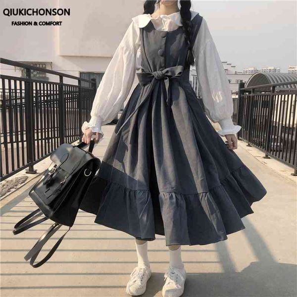 women's t-shirt kawaii waist bow tie lace-up sunes women spring summer preppy chic soft girl ruffle overalls robe longue tev4, White
women's t-shirt kawaii waist bow tie lace-up sunes women spring summer preppy chic soft girl ruffle overalls robe longue tev4, White