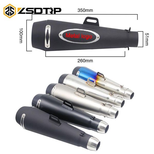 motorcycle exhaust system zsdtrp 51mm m4 pipe muffler moto escape gp pot for motocross pit dirt bike atv utv scooter slip on racing
motorcycle exhaust system zsdtrp 51mm m4 pipe muffler moto escape gp pot for motocross pit dirt bike atv utv scooter slip on racing