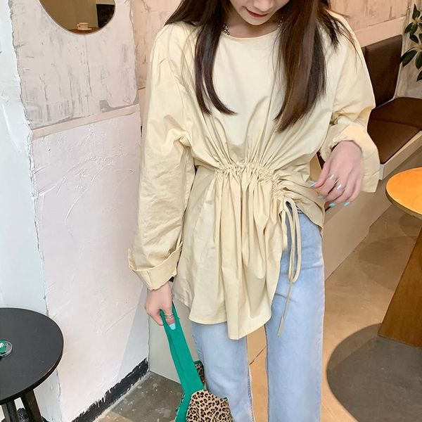 chemisiers et blouses femme drawstring ladies shirts spring fall long sleeve blouse women vetement moda feminina women's &, White
chemisiers et blouses femme drawstring ladies shirts spring fall long sleeve blouse women vetement moda feminina women's &, White