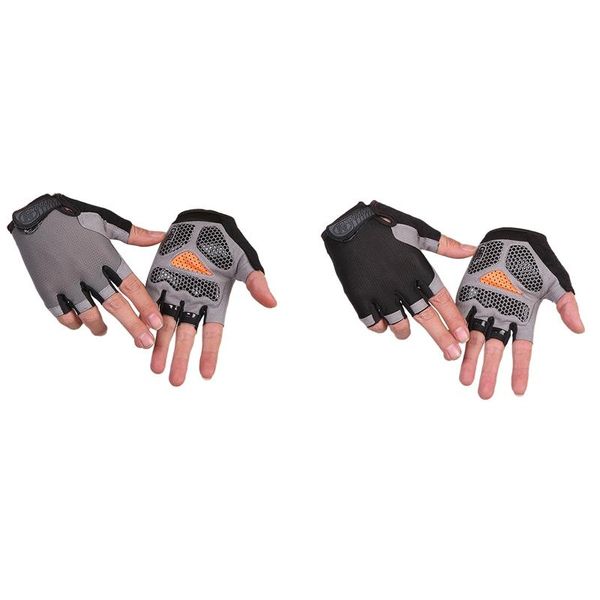 cycling gloves 2 pair mtb road riding camping hiking half finger gray l/xl & black s/m
cycling gloves 2 pair mtb road riding camping hiking half finger gray l/xl & black s/m