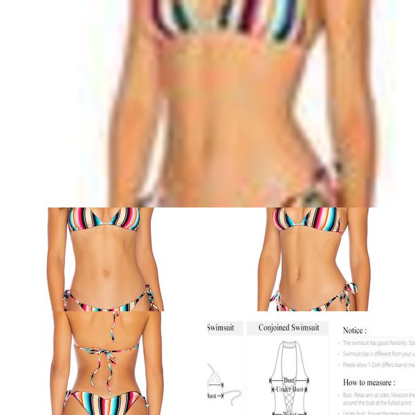 2021american swimsuit and back bikini rainbow split bar foreign trade ladi triangle bag open 2020 new european, White;black
2021american swimsuit and back bikini rainbow split bar foreign trade ladi triangle bag open 2020 new european, White;black
