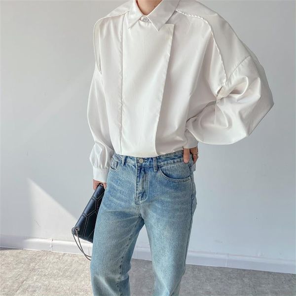 men's casual shirts shirt loose long sleeve autumn careful machine personalized cutting design minority youth, White;black
men's casual shirts shirt loose long sleeve autumn careful machine personalized cutting design minority youth, White;black