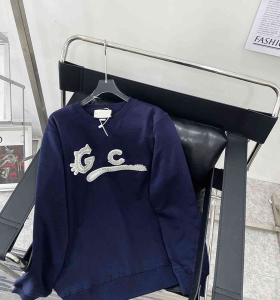 brand hoodie early autumn new g family heavy industry cat letter men's and women's same round neck leisure age reduction pullover, Black
brand hoodie early autumn new g family heavy industry cat letter men's and women's same round neck leisure age reduction pullover, Black
