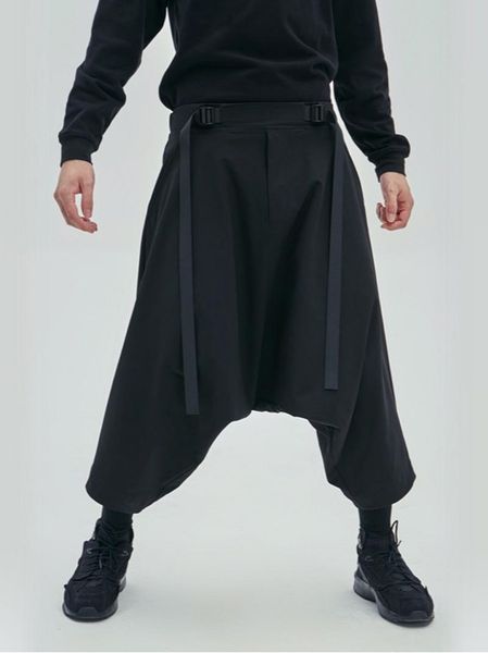 japanese street men's fashion brand wide-leg eight-point harem pants loose casual, Black
japanese street men's fashion brand wide-leg eight-point harem pants loose casual, Black