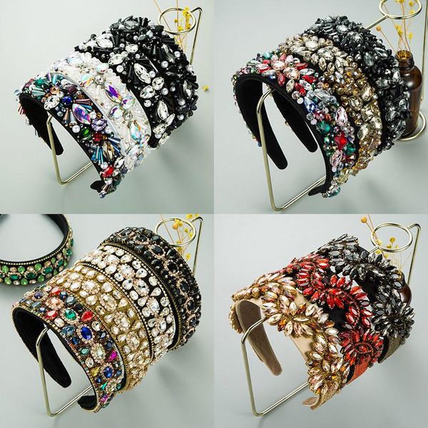 hair accessories gorgeous full crystal baroque rhinestone headband for women colorful bejeweled wide luxury hairband hoop
hair accessories gorgeous full crystal baroque rhinestone headband for women colorful bejeweled wide luxury hairband hoop
