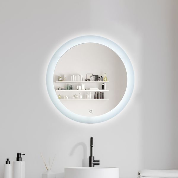 led bathroom vanity mirror with light 24 inches round shape dimmable anti-fog backlit wall mounted defogger circle makeup color temperature
led bathroom vanity mirror with light 24 inches round shape dimmable anti-fog backlit wall mounted defogger circle makeup color temperature