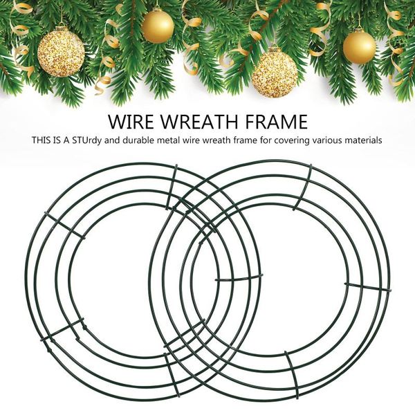 decorative flowers & wreaths 5pcs iron wreath frame round wire making ring diy macrame floral crafts
decorative flowers & wreaths 5pcs iron wreath frame round wire making ring diy macrame floral crafts