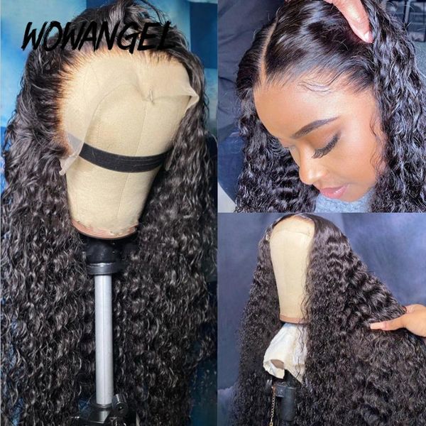 deep curly 13x6 lace front wig human hair wigs for black women wave glueless transparent closure pre plucked, Black;brown
deep curly 13x6 lace front wig human hair wigs for black women wave glueless transparent closure pre plucked, Black;brown