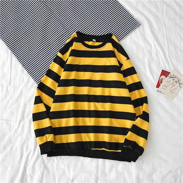 women's hoodies & sweatshirts autumn winter hoodies round neck stripe sweatshirt pullover long sleeved loose casual hoodies sudadera m, Black
women's hoodies & sweatshirts autumn winter hoodies round neck stripe sweatshirt pullover long sleeved loose casual hoodies sudadera m, Black