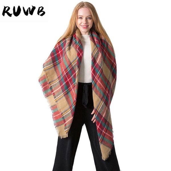 scarves designer knitted spring winter women scarf plaid warm cashmere shawls neck bandana pashmina lady wrap, Blue;gray
scarves designer knitted spring winter women scarf plaid warm cashmere shawls neck bandana pashmina lady wrap, Blue;gray