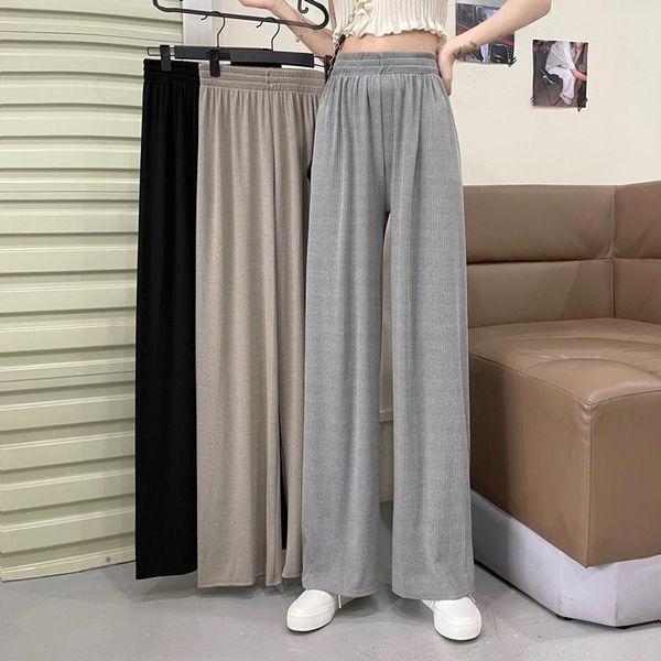 women's pants & capris casual fashion ins spring and autumn thin 2021 high waist wide leg black straight floor mops, Black;white
women's pants & capris casual fashion ins spring and autumn thin 2021 high waist wide leg black straight floor mops, Black;white