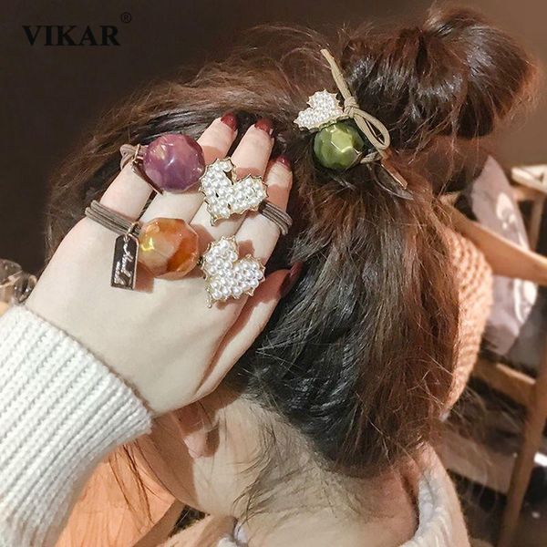 hair accessories simple love pearl band women girls sweet ponytail holder scrunchie rubber bands ropes fashion
hair accessories simple love pearl band women girls sweet ponytail holder scrunchie rubber bands ropes fashion
