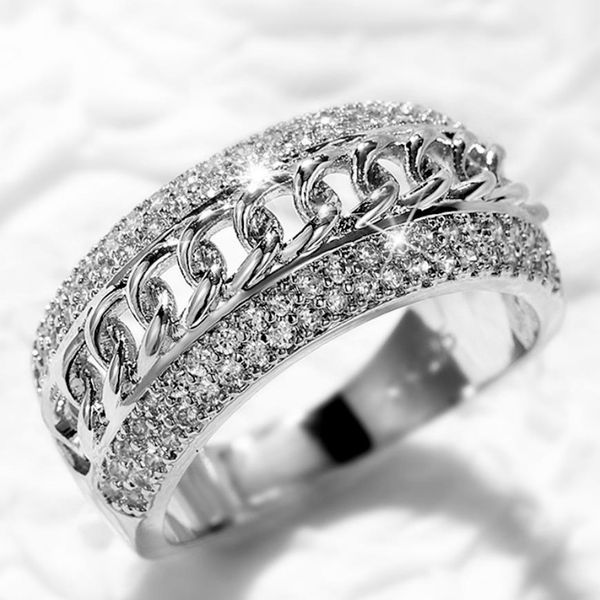 wedding rings for women men classic design bridal engagement dazzling cubic zirconia timeless style female hip hop jewelry, Slivery;golden
wedding rings for women men classic design bridal engagement dazzling cubic zirconia timeless style female hip hop jewelry, Slivery;golden