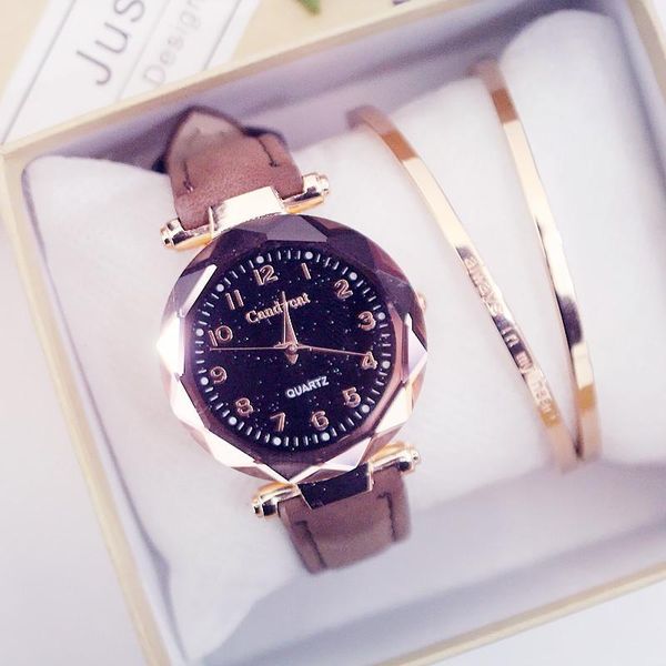 wristwatches ladies fashion 2021 starry trend simple casual atmosphere student watch, Slivery;brown
wristwatches ladies fashion 2021 starry trend simple casual atmosphere student watch, Slivery;brown