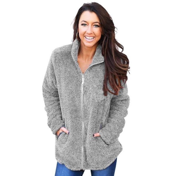 women's hoodies & sweatshirts womens zip-up faux fur warm winter coat jumper parka solid soft broadcloth plush 2021 jacket outwear, Black
women's hoodies & sweatshirts womens zip-up faux fur warm winter coat jumper parka solid soft broadcloth plush 2021 jacket outwear, Black