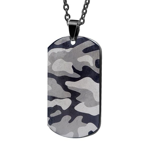 pendant necklaces camouflage dog tag necklace for men stainless steel soldier army male collar jewelry, Silver
pendant necklaces camouflage dog tag necklace for men stainless steel soldier army male collar jewelry, Silver