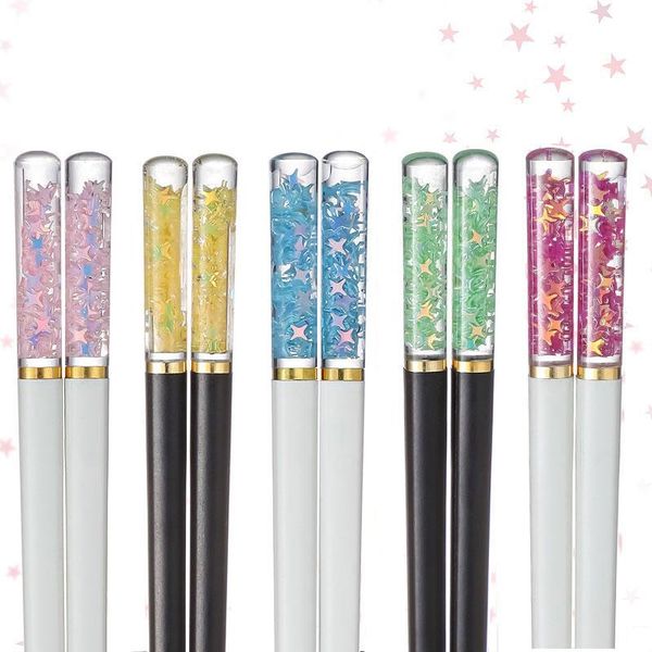 chopsticks 5pairs set non-slip anti-scalding korean creative sushi sticks cute great tableware
chopsticks 5pairs set non-slip anti-scalding korean creative sushi sticks cute great tableware